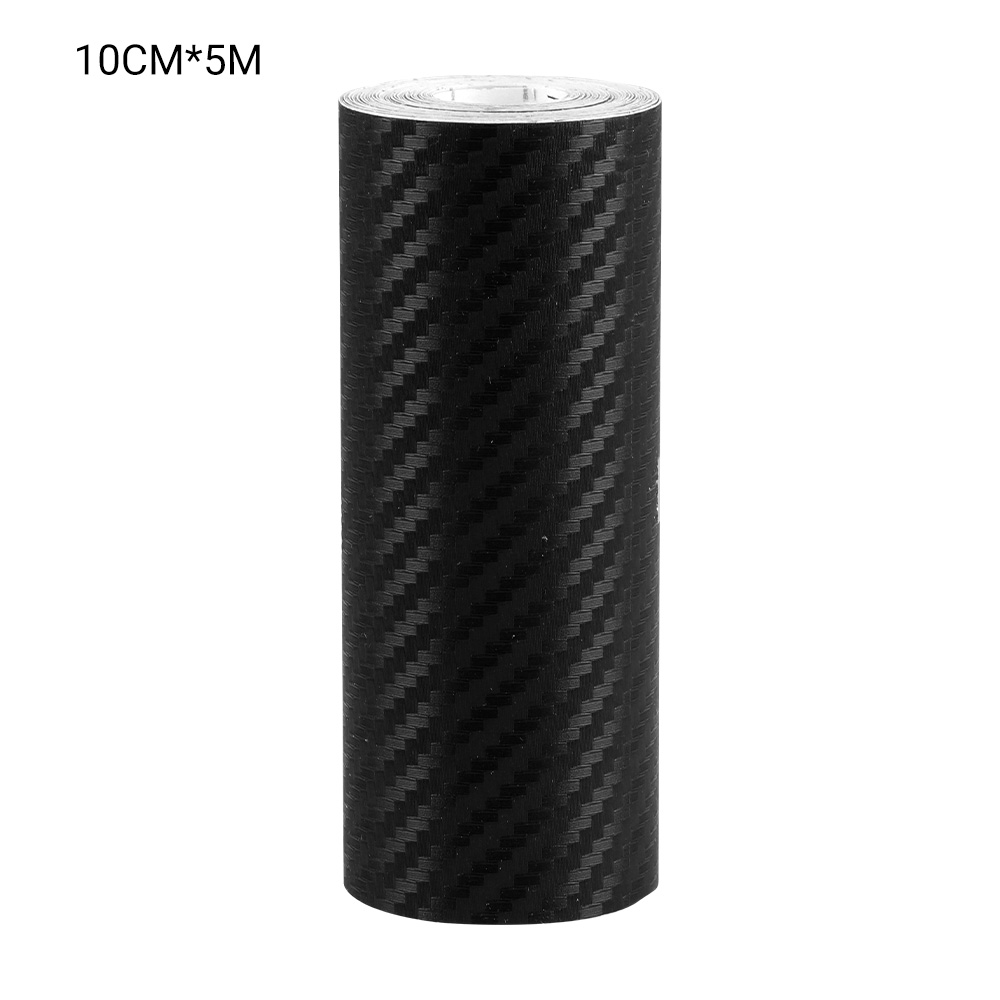1/3/5/7/10m Carbon Fiber Pattern Car Stickers Anti-stepping Bumper Door Trim Protection Stickers Auto Decoration Decals