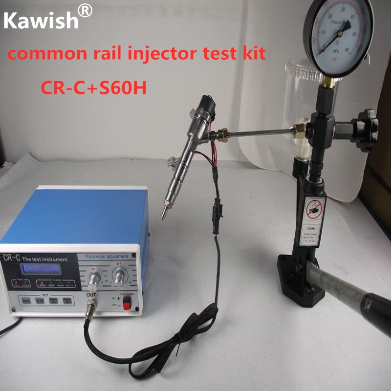 Combination!CR-C multifunction  diesel common rail injector tester + S60H Nozzle Validator,Common rail  Injector tester tool