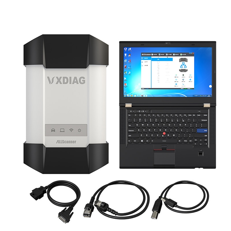 VXDIAG C6 OBDII Car Scanner For Mercedes For Benz High Quality Automotive Xentry DOIP Diagnostic Tools Coding Laptop with SSD