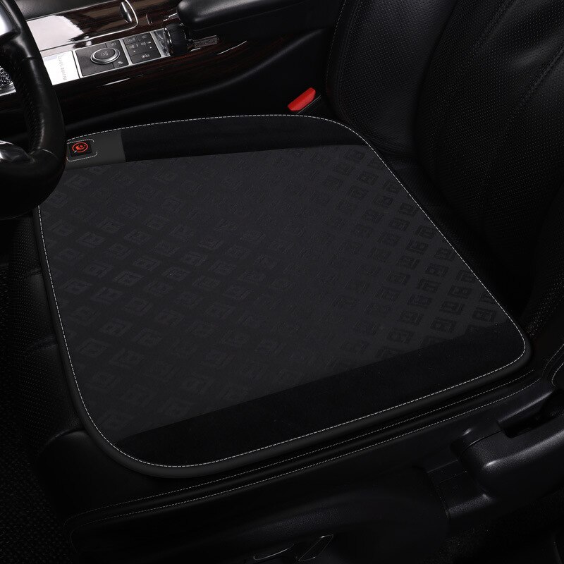 Car Heating Seat Cover Cushion Winter Graphene Heating 12V 24V Electric Heating Car Universal Seat Waterproof Washable Carseat