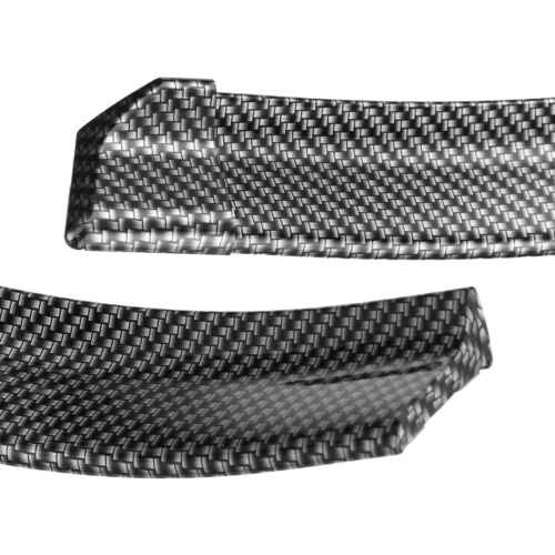 59” Car Rear Wing Lip Spoiler 3D Carbon Fiber Tail Trunk Roof Trim Sticker Decor