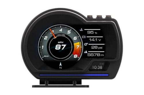 Car HUD GPS Speedometer Clear Fault Code OBD2 Meter Digital Smart Gauge Computer