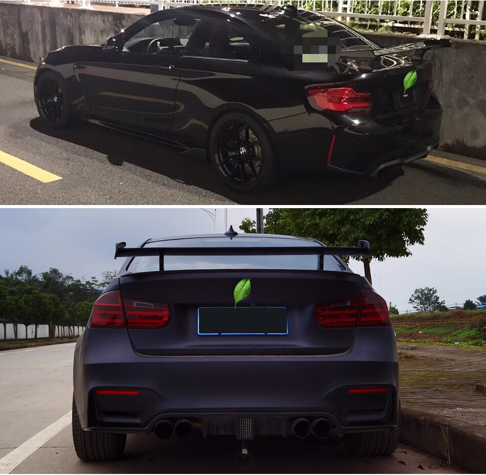M Performance GT Wing Racing Spoiler For BMW M2 M3 M4 M5 M6 G20 G30 Workman Glossy Carbon Fiber Trunk Boot Rear Spoiler Wing