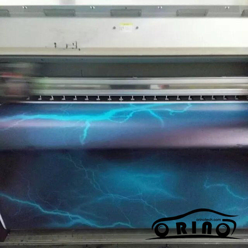 Lightning Car Wrap Film