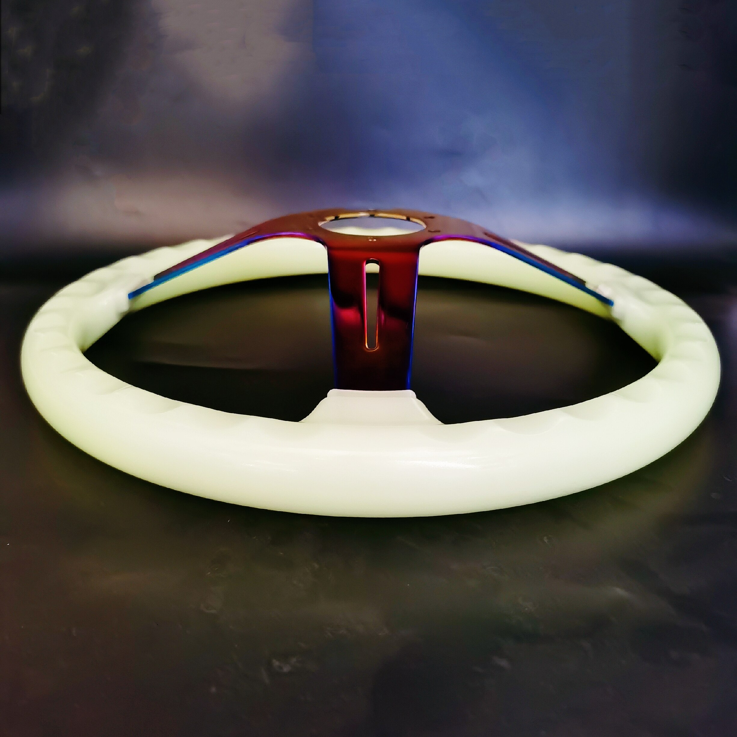 Acrylic Racing drift Modified Luminous Glow Steering
