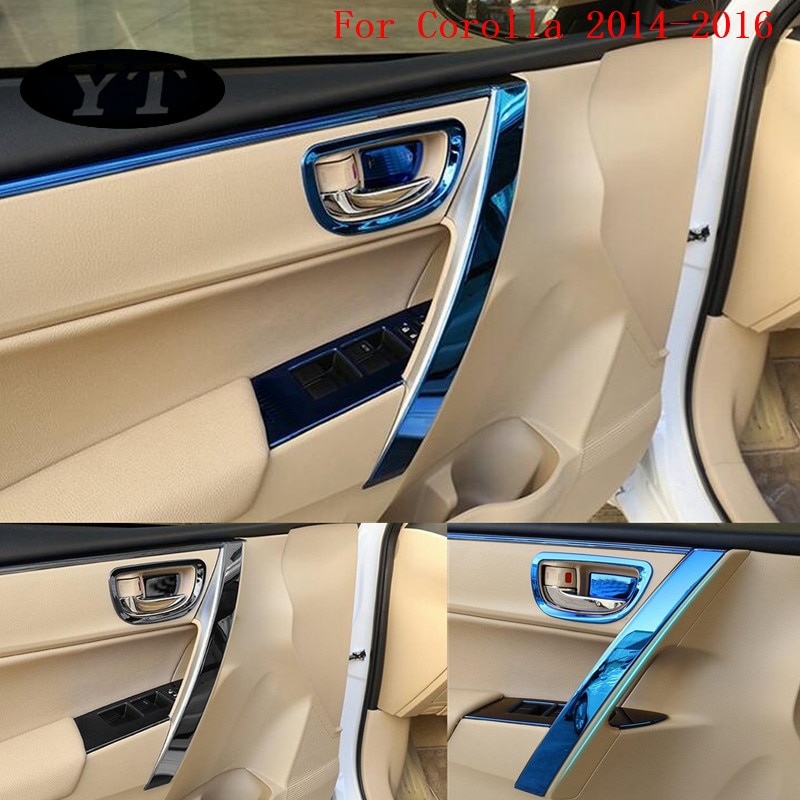 Chrome Inner Door Handle Toyota Corolla 2014-2018