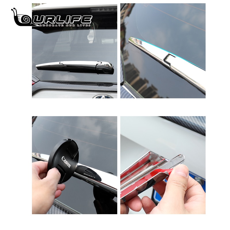 Toyota RAV4 ABS Chrome Window Wiper Covers