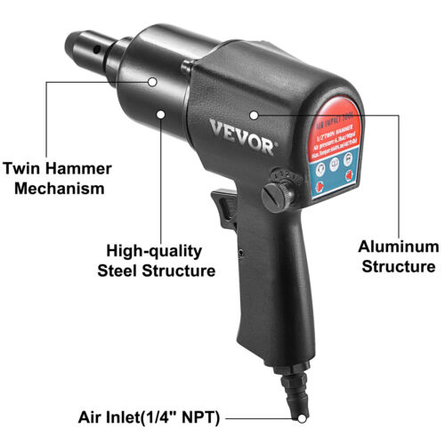 VEVOR New Air Impact Wrench