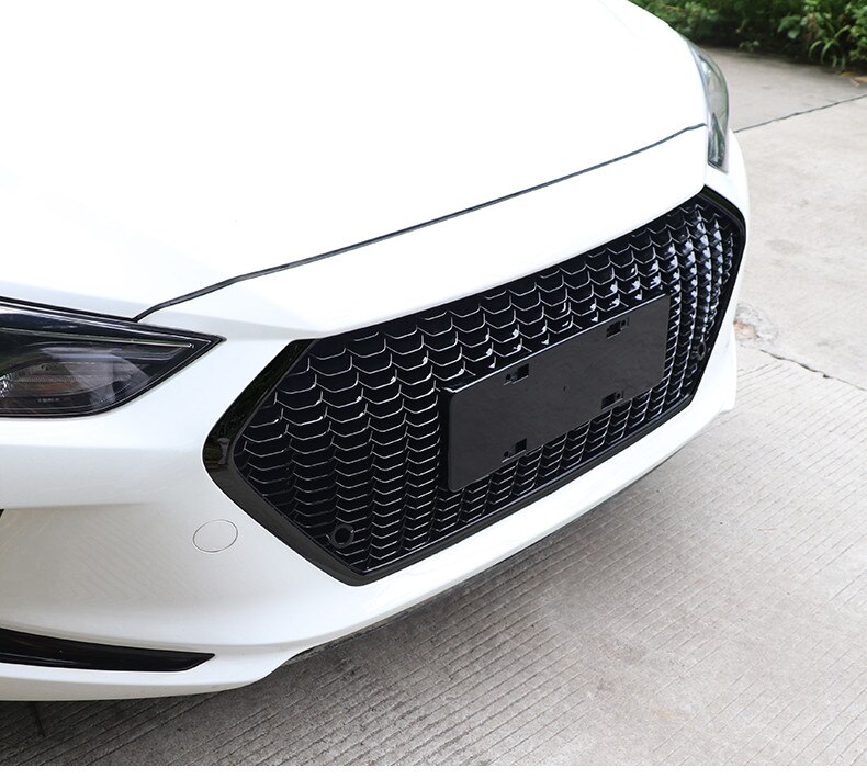 Front Bumper Grill Grille for Hyundai Elantra 2015-19 Racing Grills Car Exterior Accessories