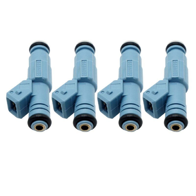 4x 0280155830 Fuel Injector For VOLVO V70 C70 S60 S80 XC70 2.0-2.5L 1997-2010 852-12166 9186060 420874520