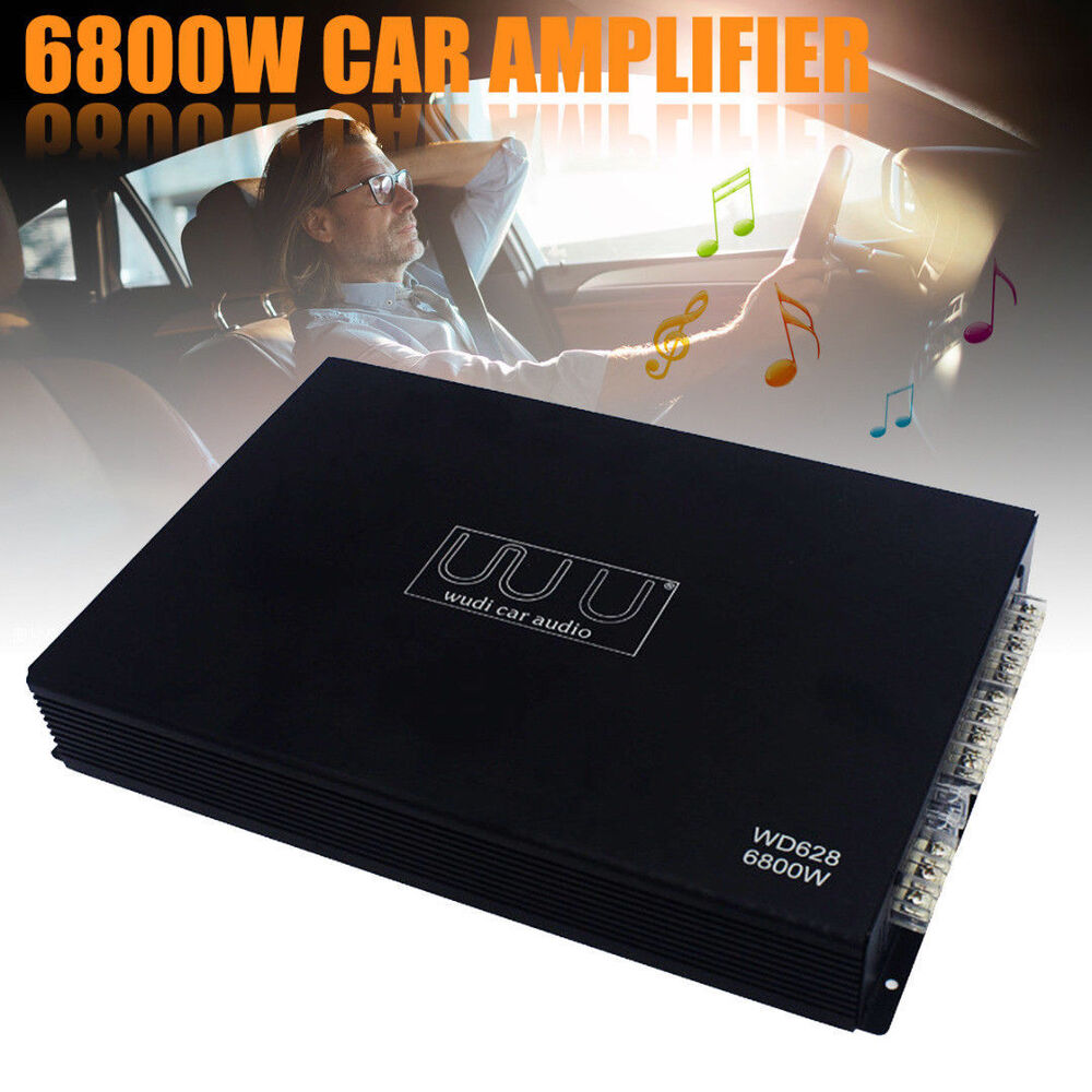 Car Amplifier 6800W 4 Channel