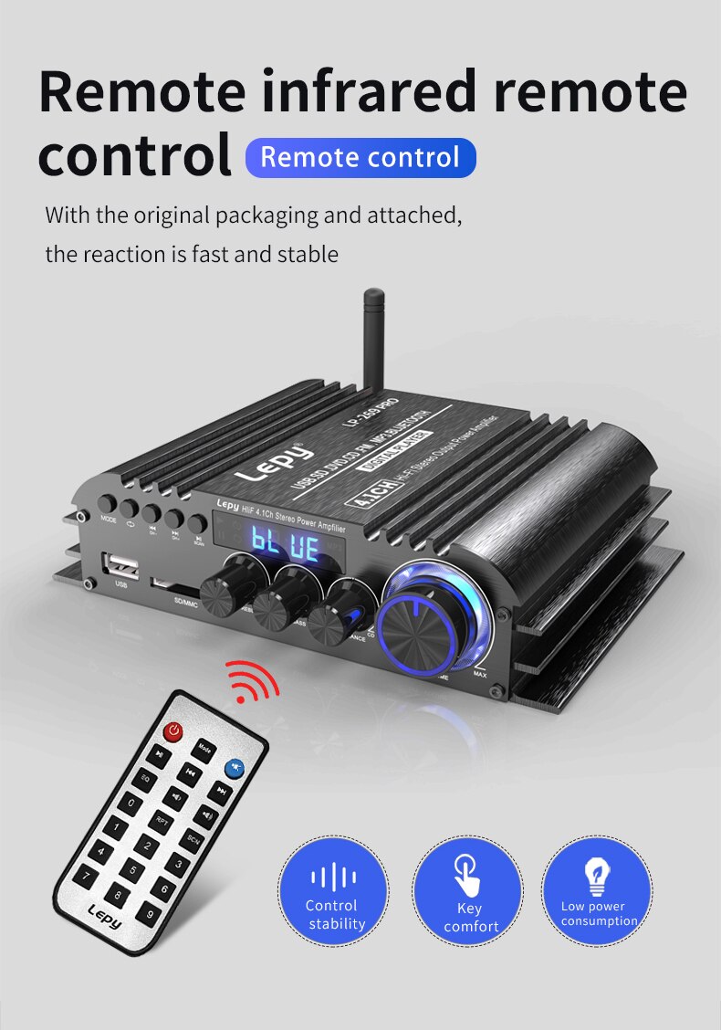 269PRO 4.1 Channel Amplifier Bluetooth 
